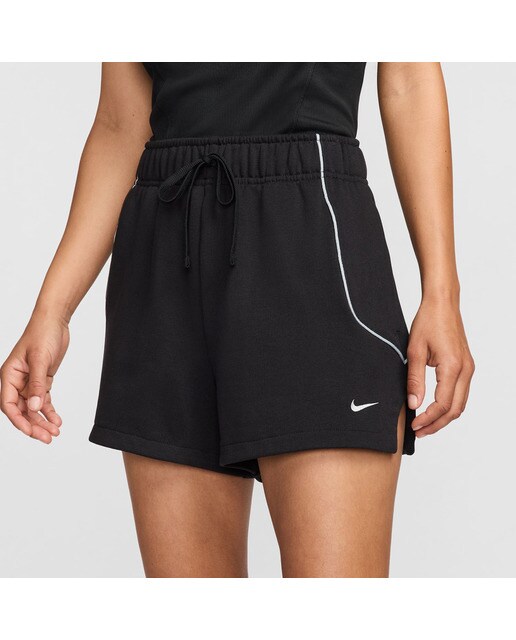 Calções de Mulher Sportswear Preto-1
