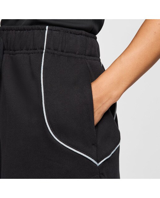 Calções de Mulher Sportswear Preto-4