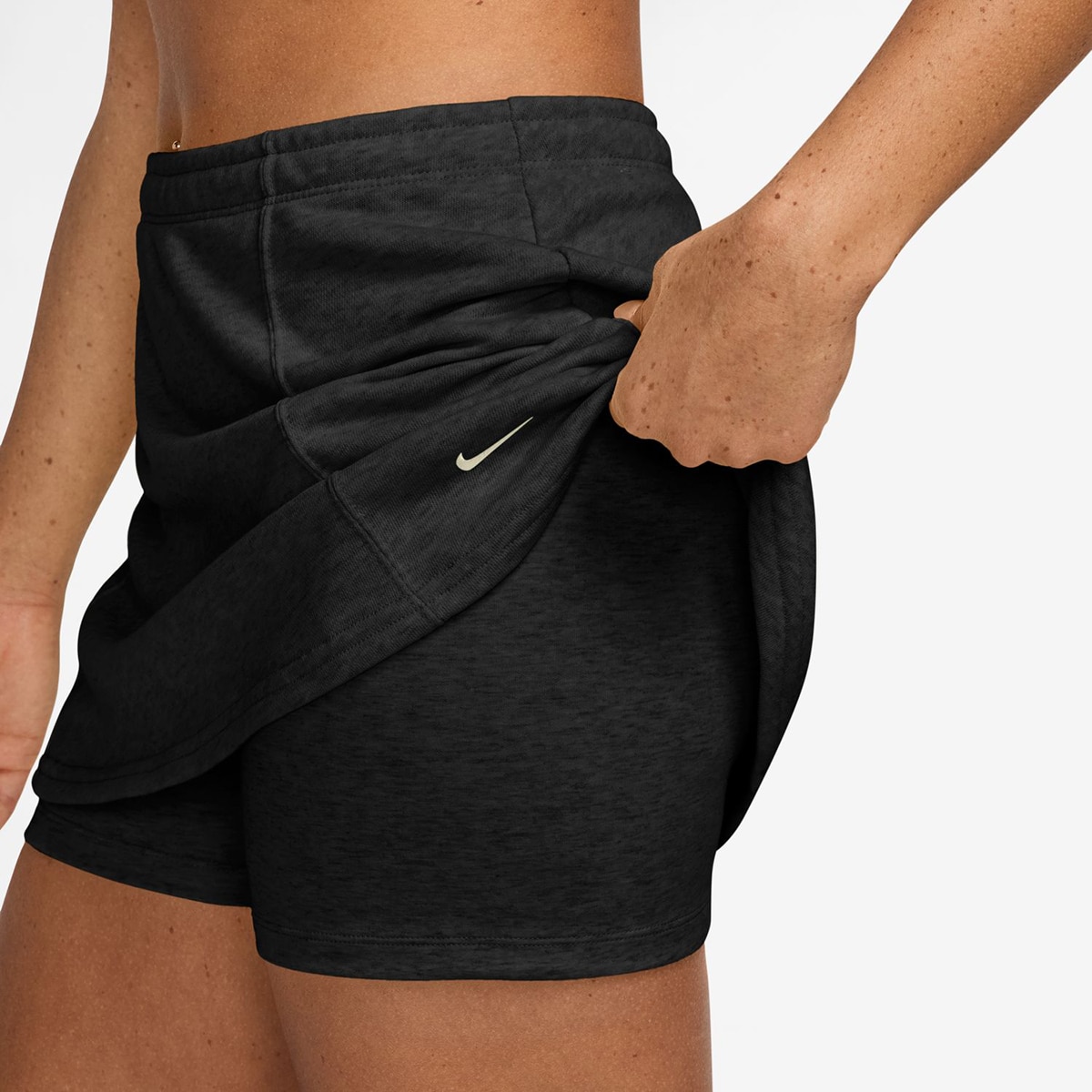 Saia de Mulher Sportswear Chill Terry Preto-4