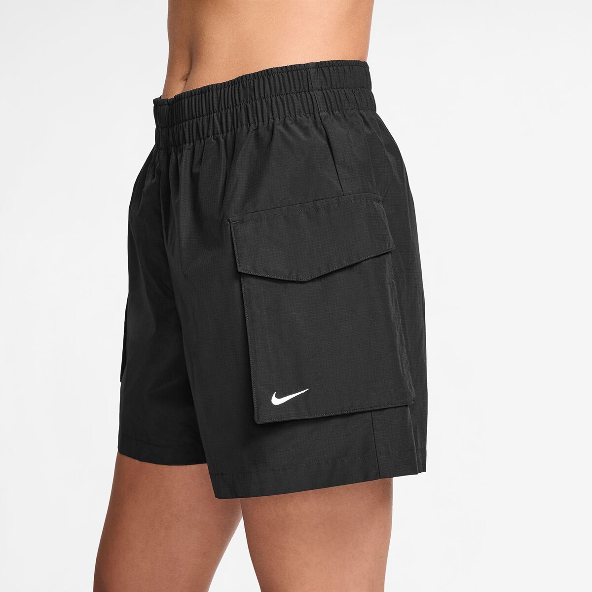 Calções de Mulher Sportswear Essential Woven 5'' Preto-3