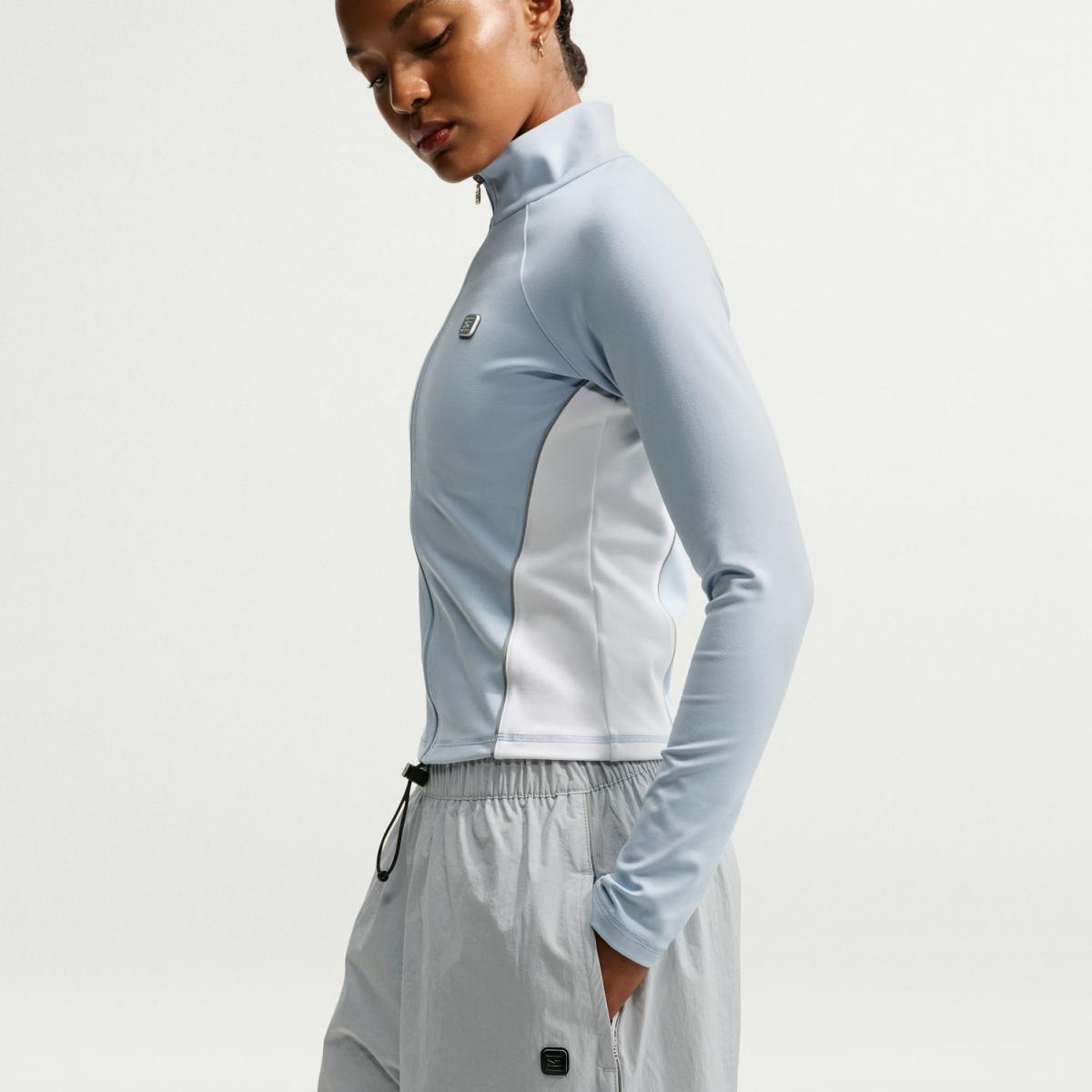 Calções de Mulher Shox Woven Short Cinzento-5