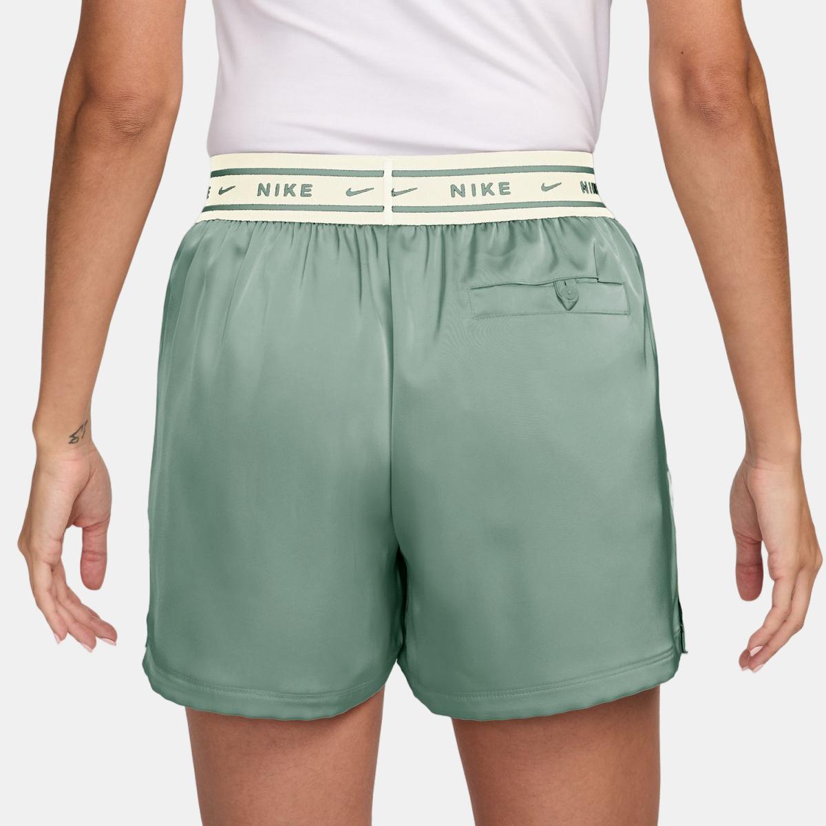 Calções Casual de Mulher W NSW OFFLN WVN STN SHORT Preto-2