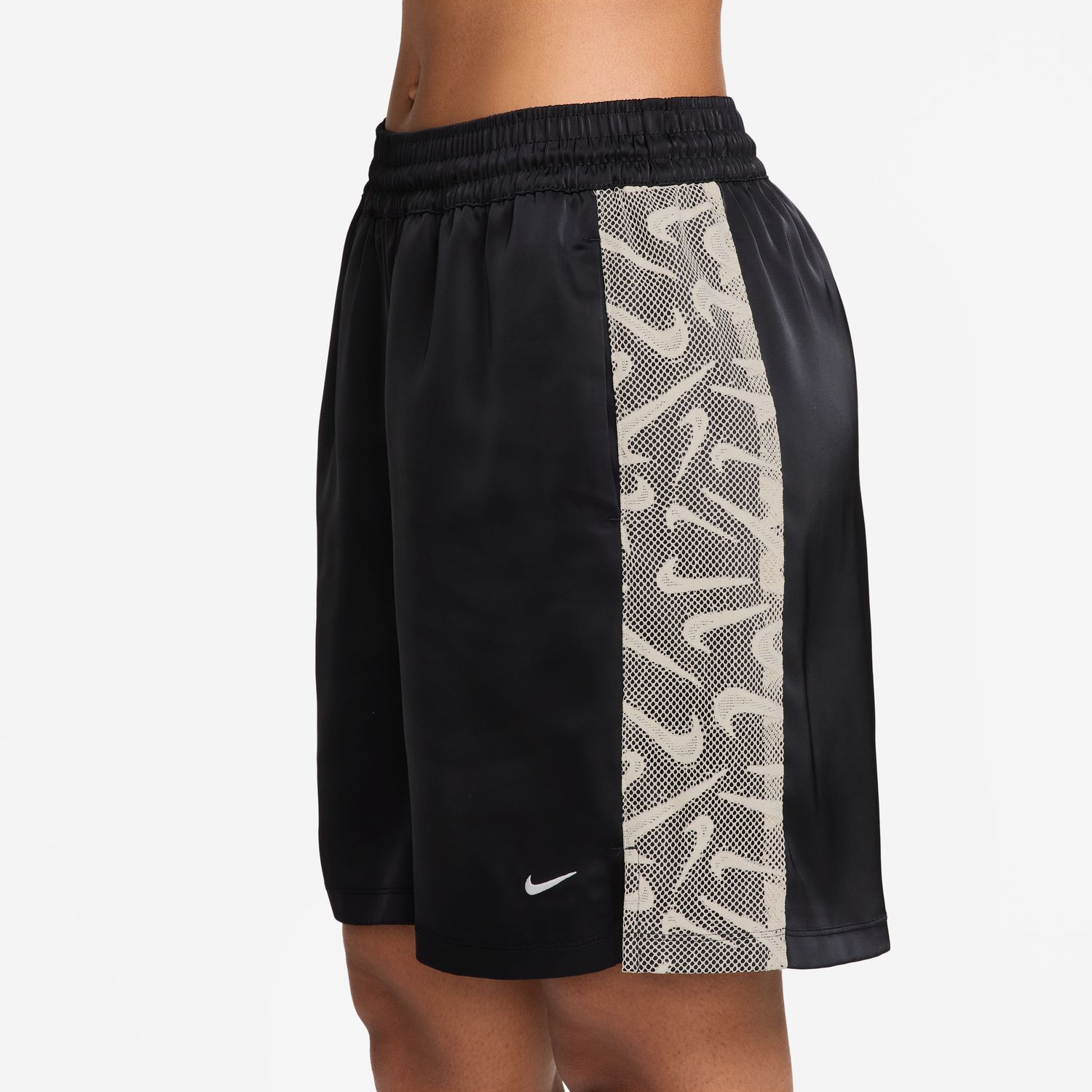 Calções de Mulher W Nk Chill Wvn Lace Preto-3