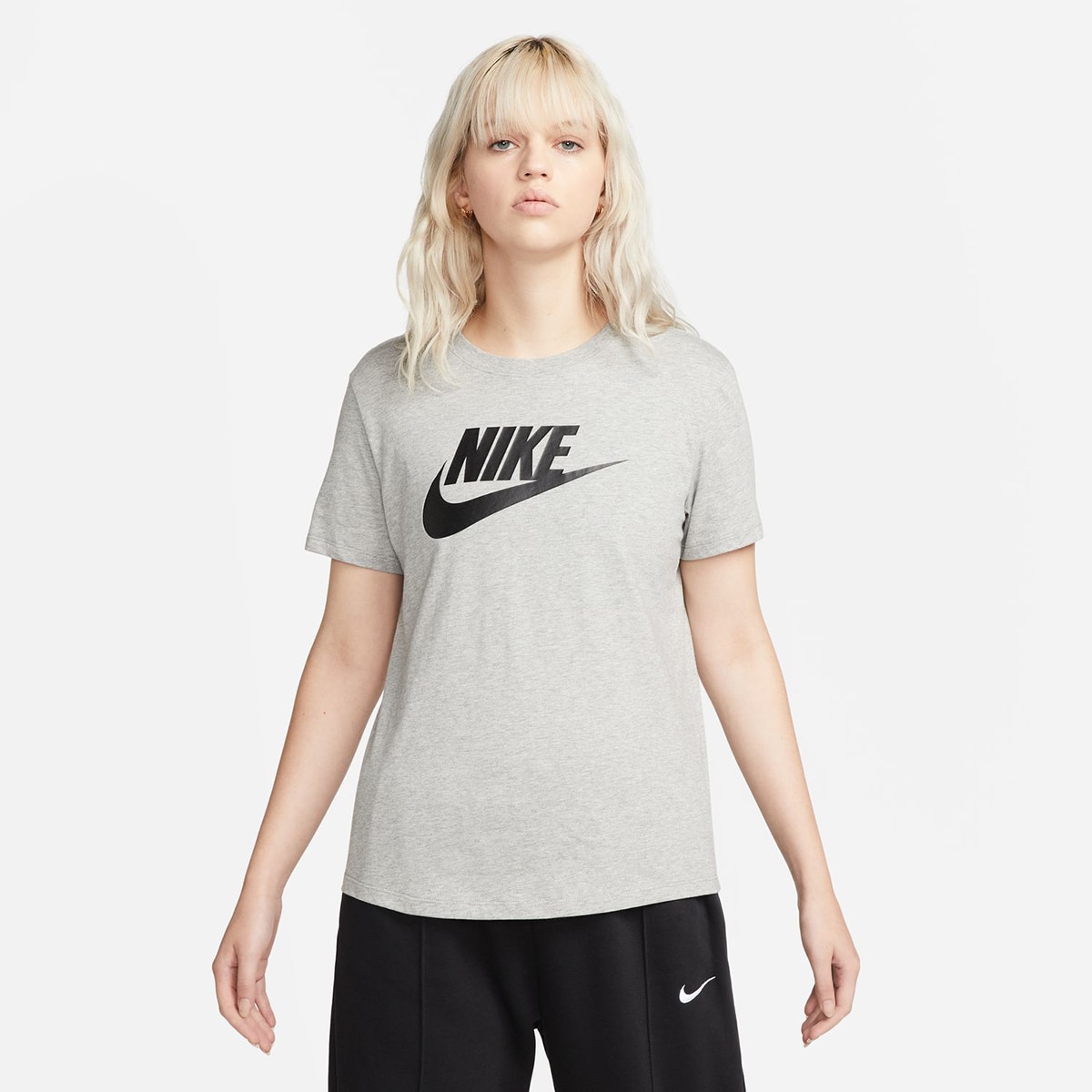 T-shirt Sportswear Essentials Cinzento-1