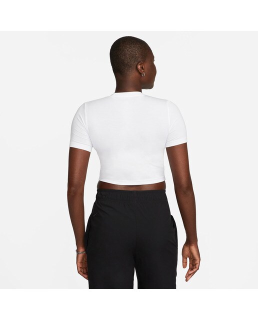 T-shirt de mulher Sportswear Essential Nike Branco-2