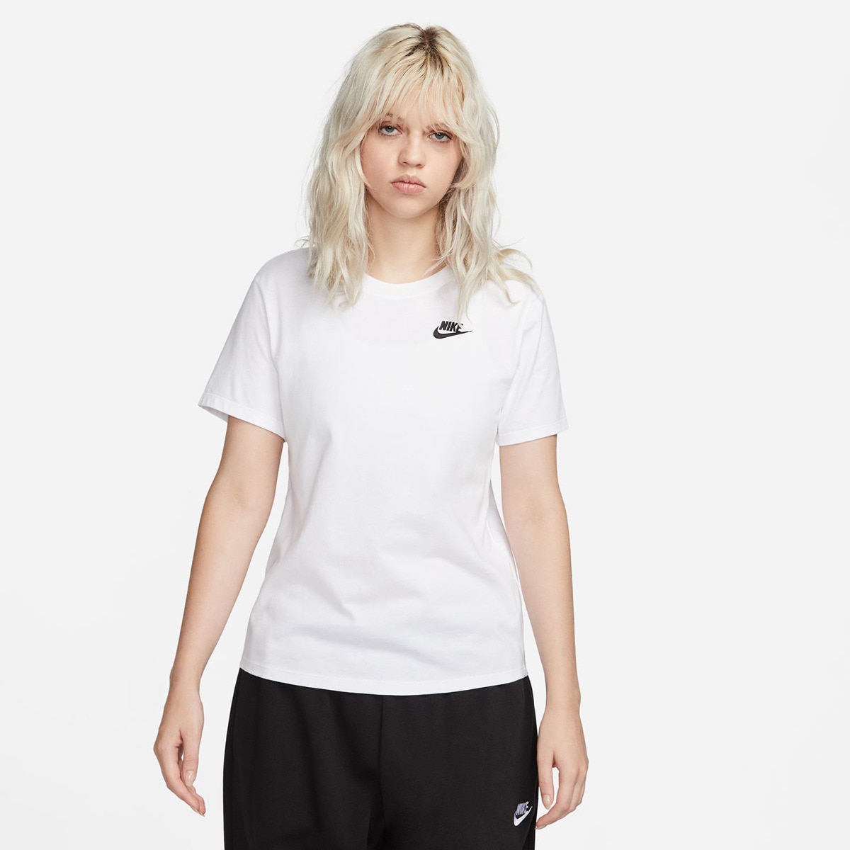 T-shirt de Mulher Sportswear Club Branco-1
