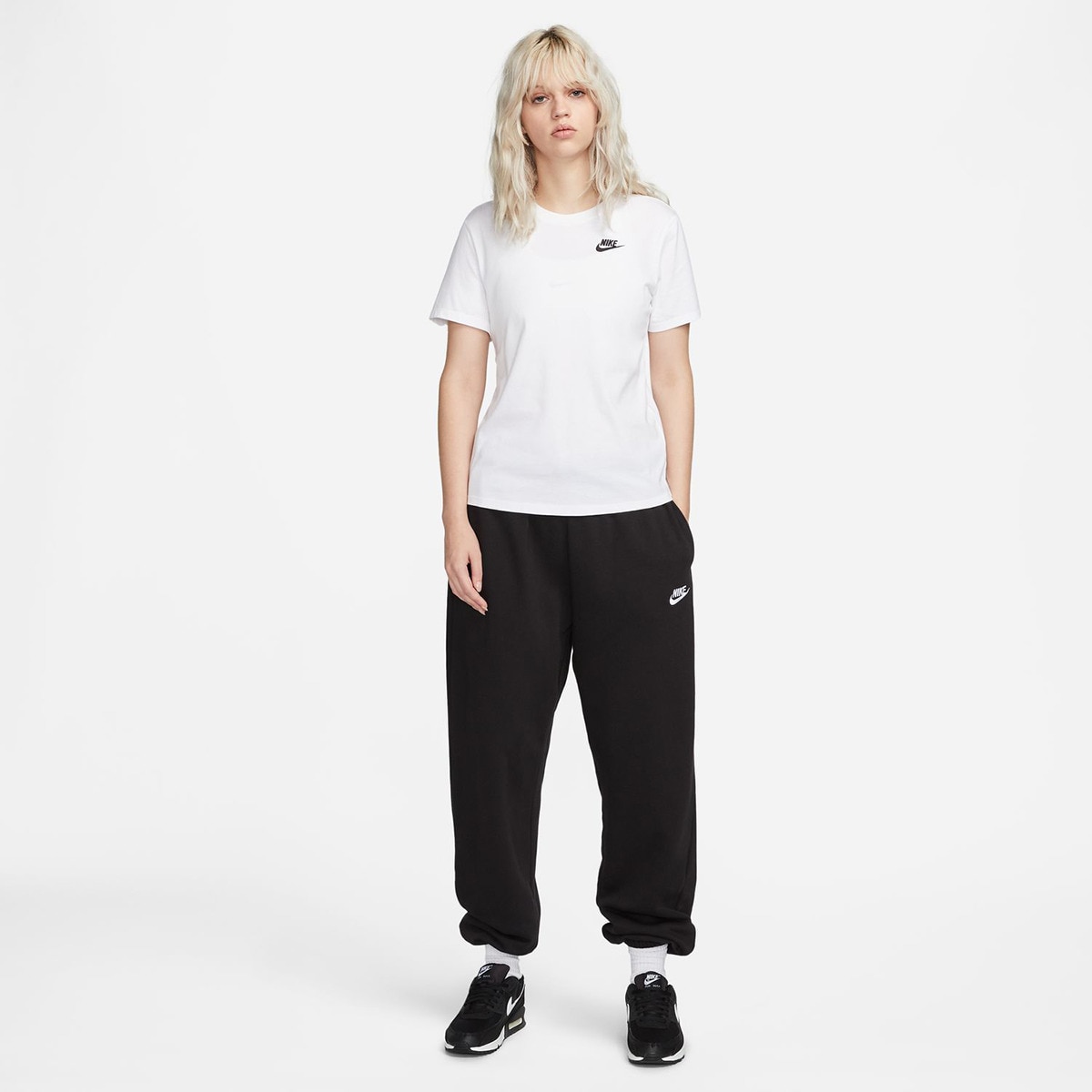 T-shirt de Mulher Sportswear Club Branco-4