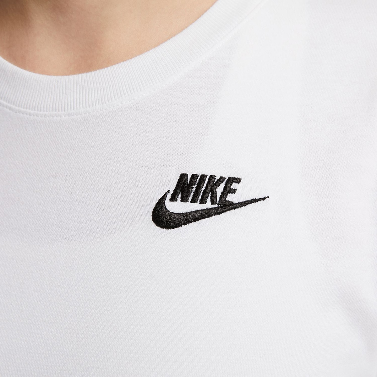 T-shirt de Mulher Sportswear Club Branco-5