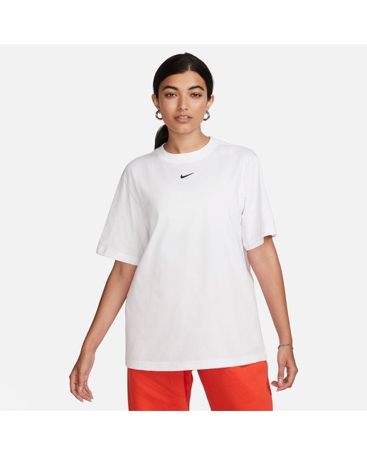 T-shirt de mulher Sportswear Nike Branco-1