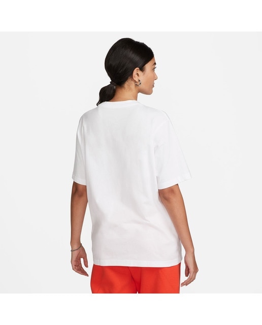 T-shirt de mulher Sportswear Nike Branco-2