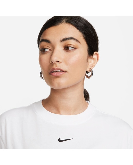 T-shirt de mulher Sportswear Nike Branco-3