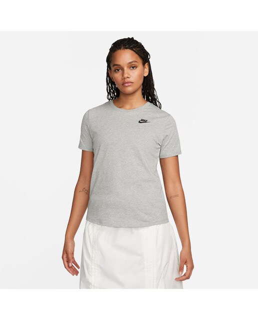 T-shirt de Mulher W Nsw Club SS Tee Cinzento-1