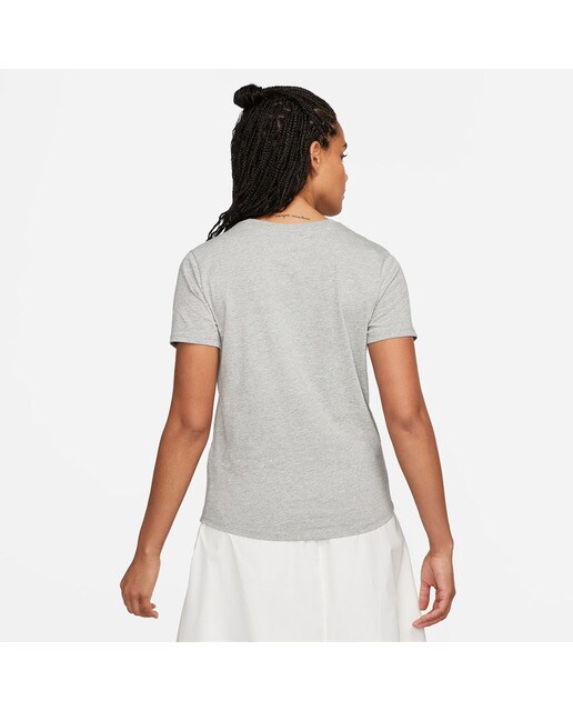T-shirt de Mulher W Nsw Club SS Tee Cinzento-2
