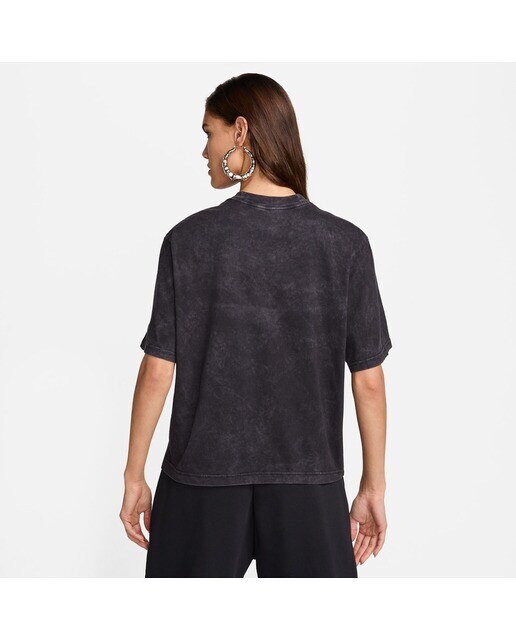 T-shirt de mulher Sportswear Nike Preto-2