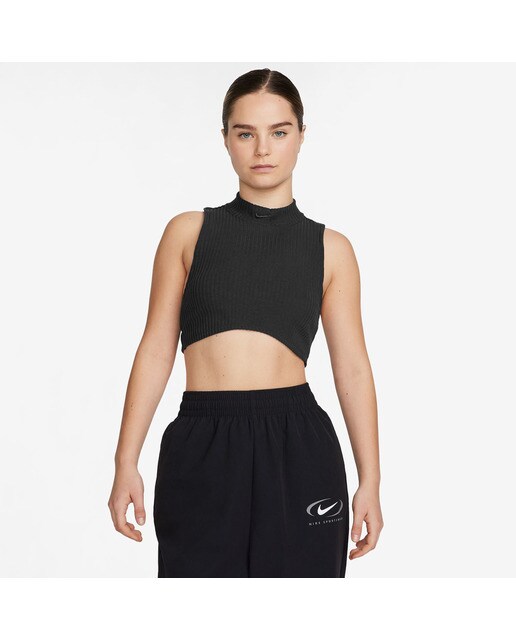T-shirt de Mulher Sportswear Chill Knit Preto-1
