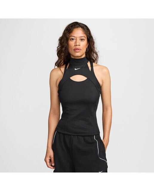 T-shirt de mulher Sportswear Nike Preto-1