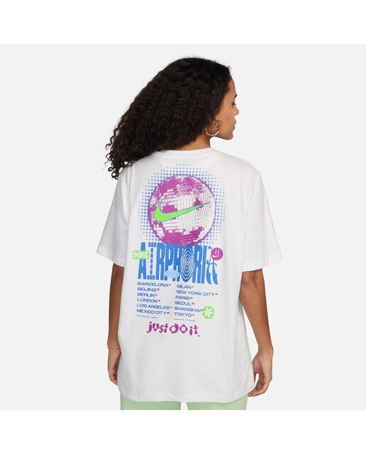 T-shirt de mulher Sportswear Nike Branco-2