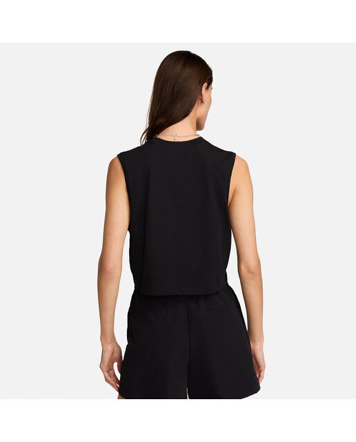 T-shirt de Mulher Sportswear Club Preto-2