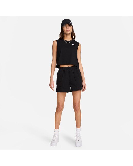T-shirt de Mulher Sportswear Club Preto-3