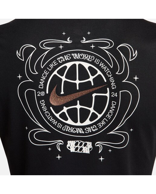T-shirt de mulher Sportswear Nike Preto-3