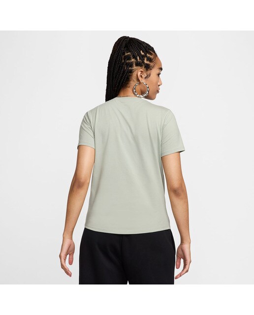 T-shirt de Mulher W Nsw Club SS Tee Verde / Preto-2