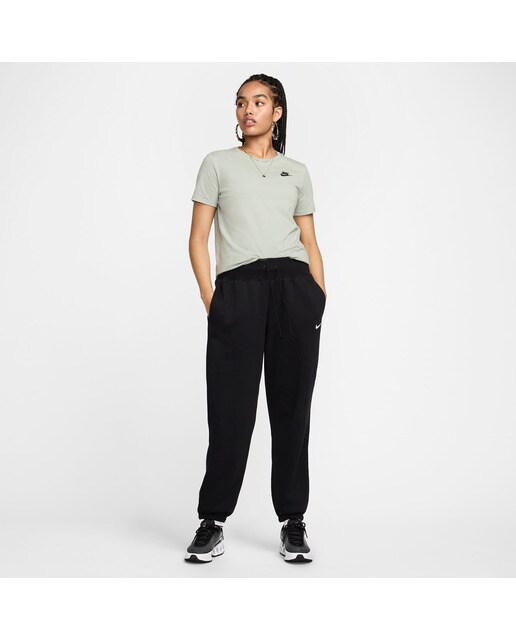 T-shirt de Mulher W Nsw Club SS Tee Verde / Preto-4