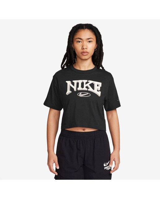 T-shirt de mulher Sportswear Nike Preto-1