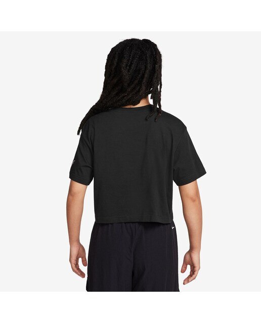 T-shirt de mulher Sportswear Nike Preto-2