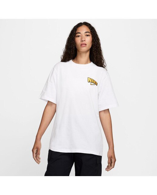 T-shirt de mulher Sportswear Nike Branco-2