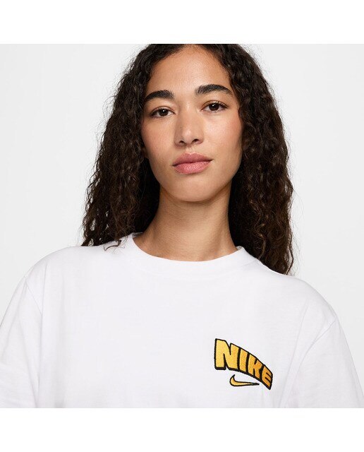 T-shirt de mulher Sportswear Nike Branco-3