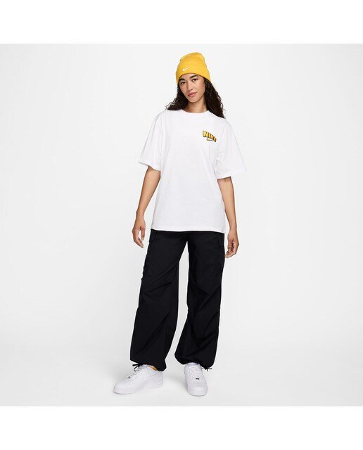 T-shirt de mulher Sportswear Nike Branco-5
