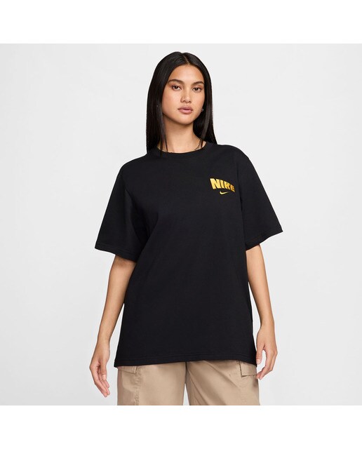 T-shirt de mulher Sportswear Nike Preto-1