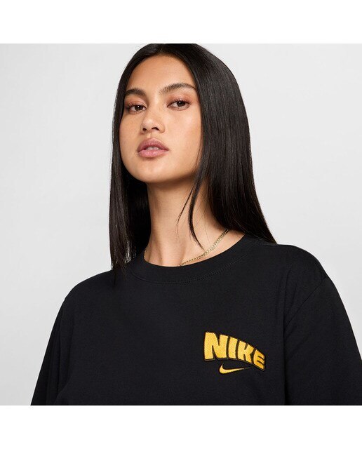 T-shirt de mulher Sportswear Nike Preto-3