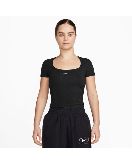 T-shirt de Mulher Sportswear Chill Knit Preto-1