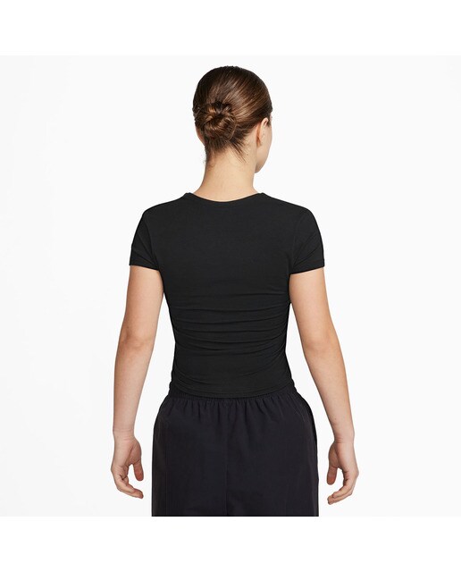 T-shirt de Mulher Sportswear Chill Knit Preto-2