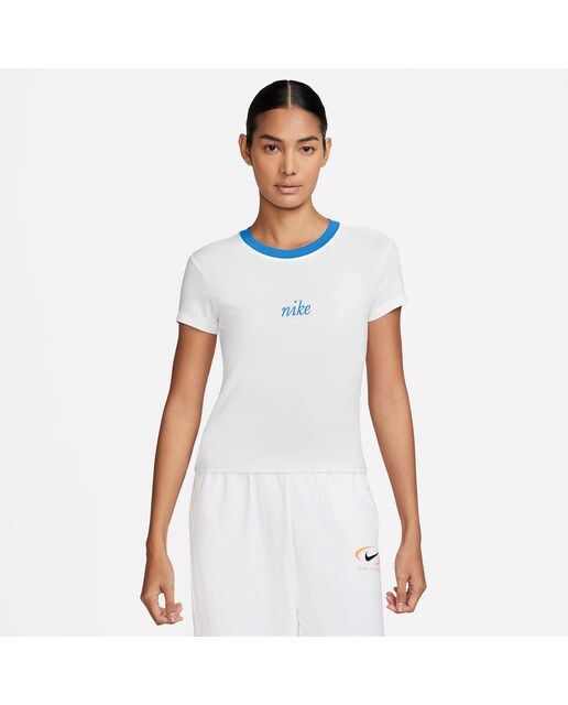 T-shirt de Mulher Sportswear Chill Knit Branco-1