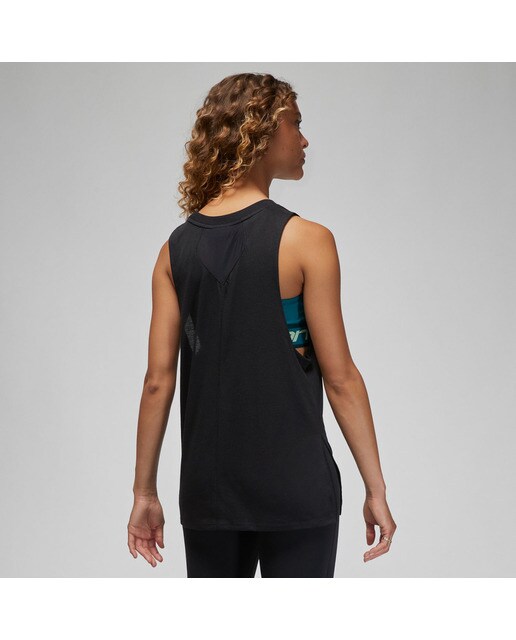 T-shirt de Mulher Jordan Sport Preto-2