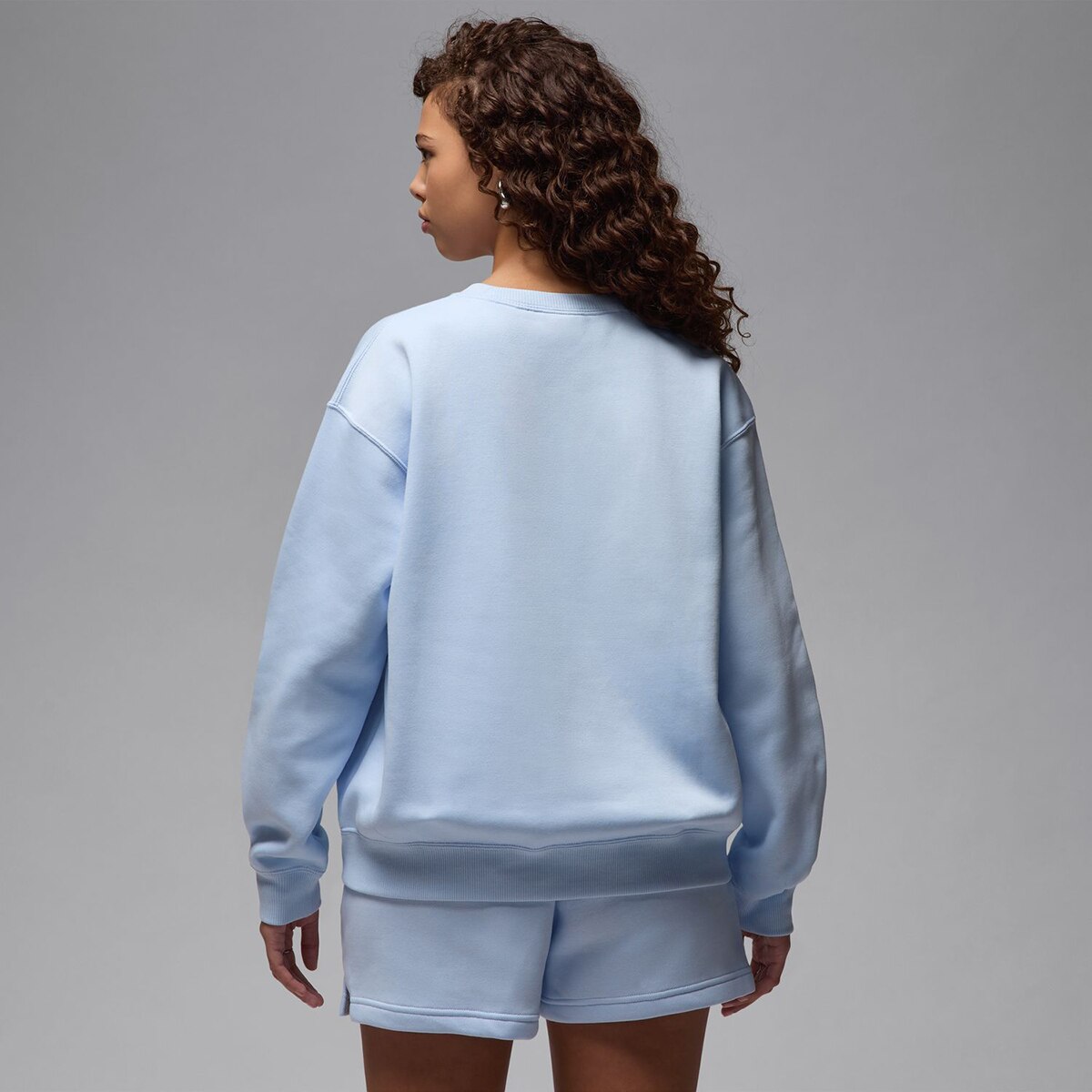Sweatshirt de Mulher Brooklyn Fleece Crew Azul-2