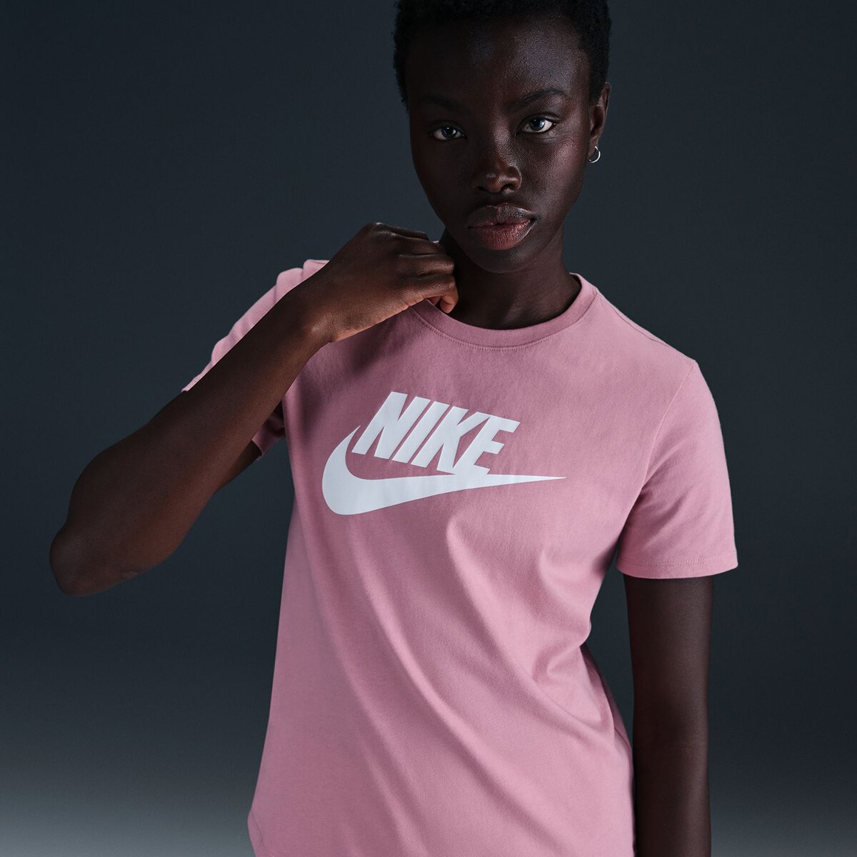 T-shirt Sportswear Essentials Rosa-5