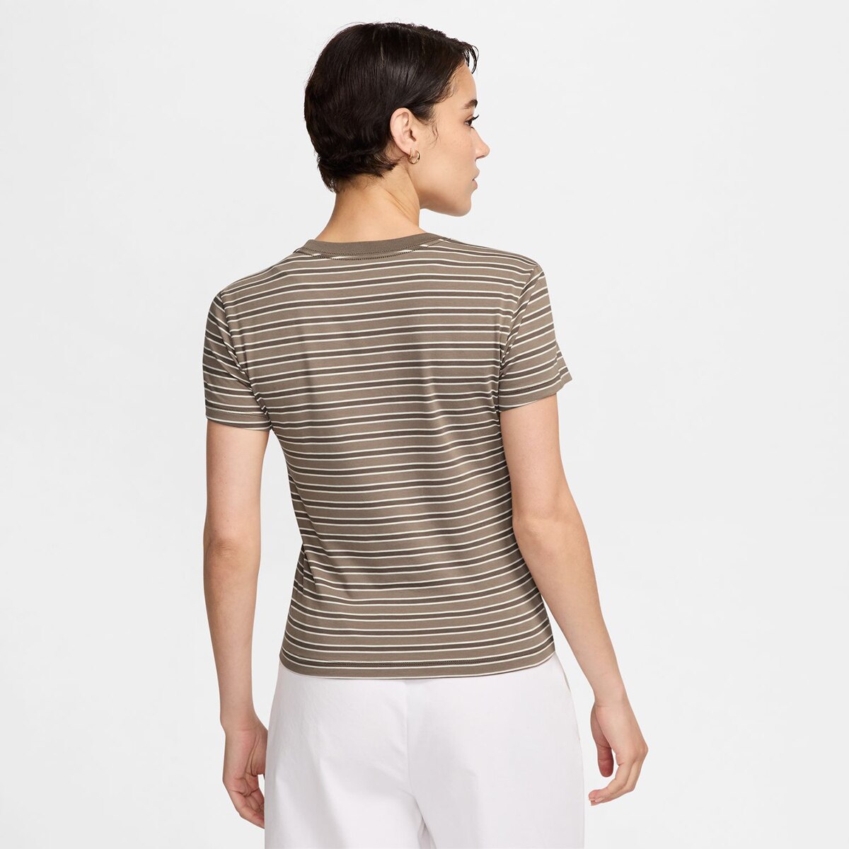 T-shirt de Mulher Sportswear Chill Knit Castanho-2