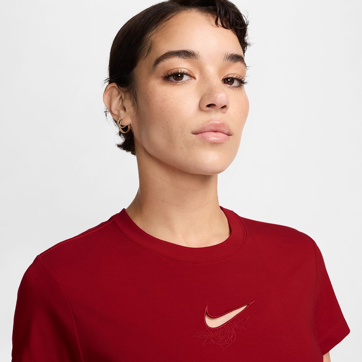 T-shirt de Mulher Sportswear Chill Knit Vermelho-3