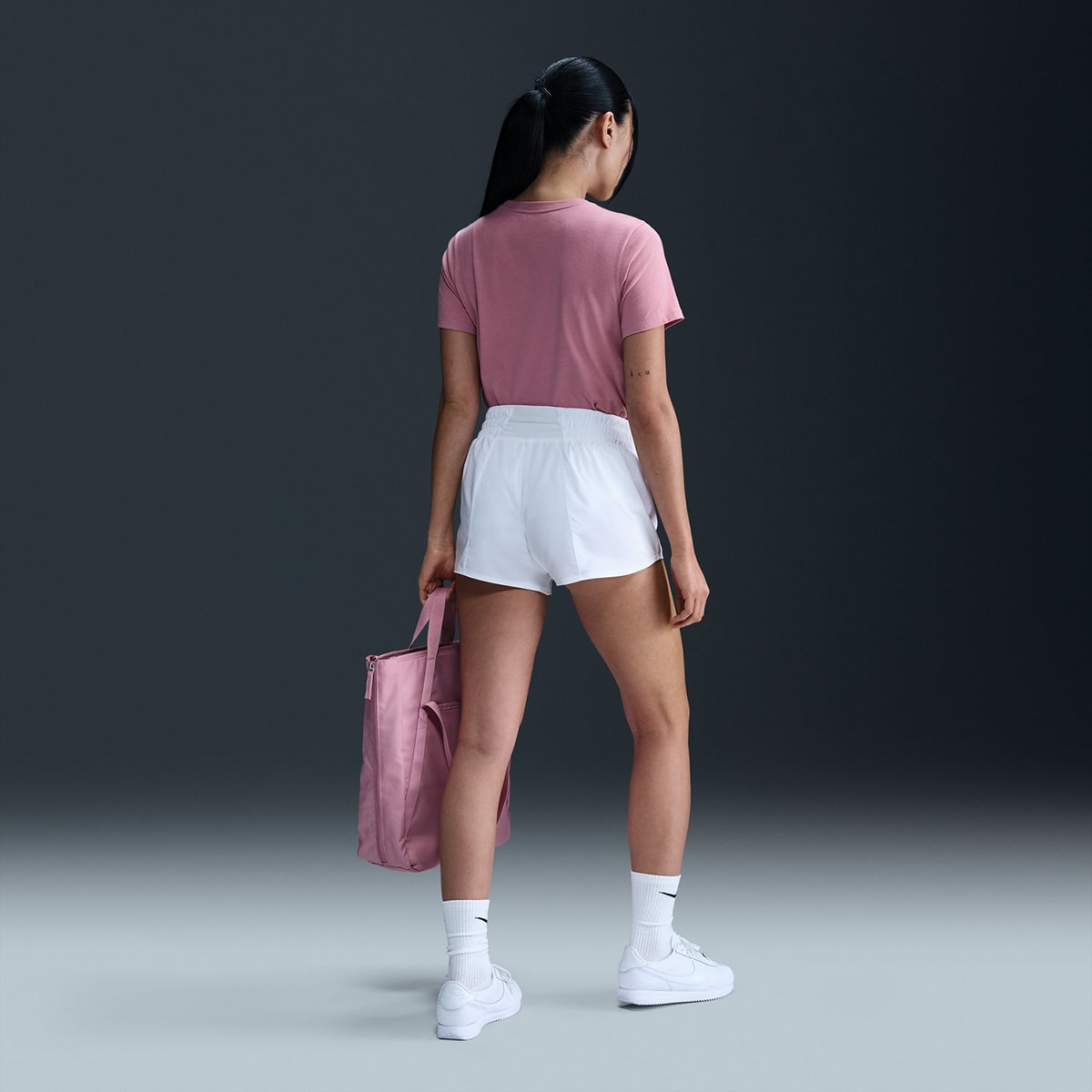 T-shirt de Mulher Sportswear Club Rosa-2