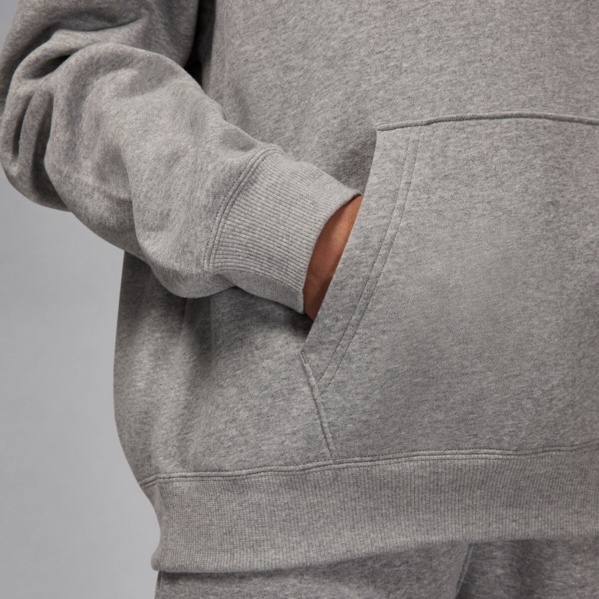 Sweatshirt de Mulher Brooklyn Fleece Cinzento-3