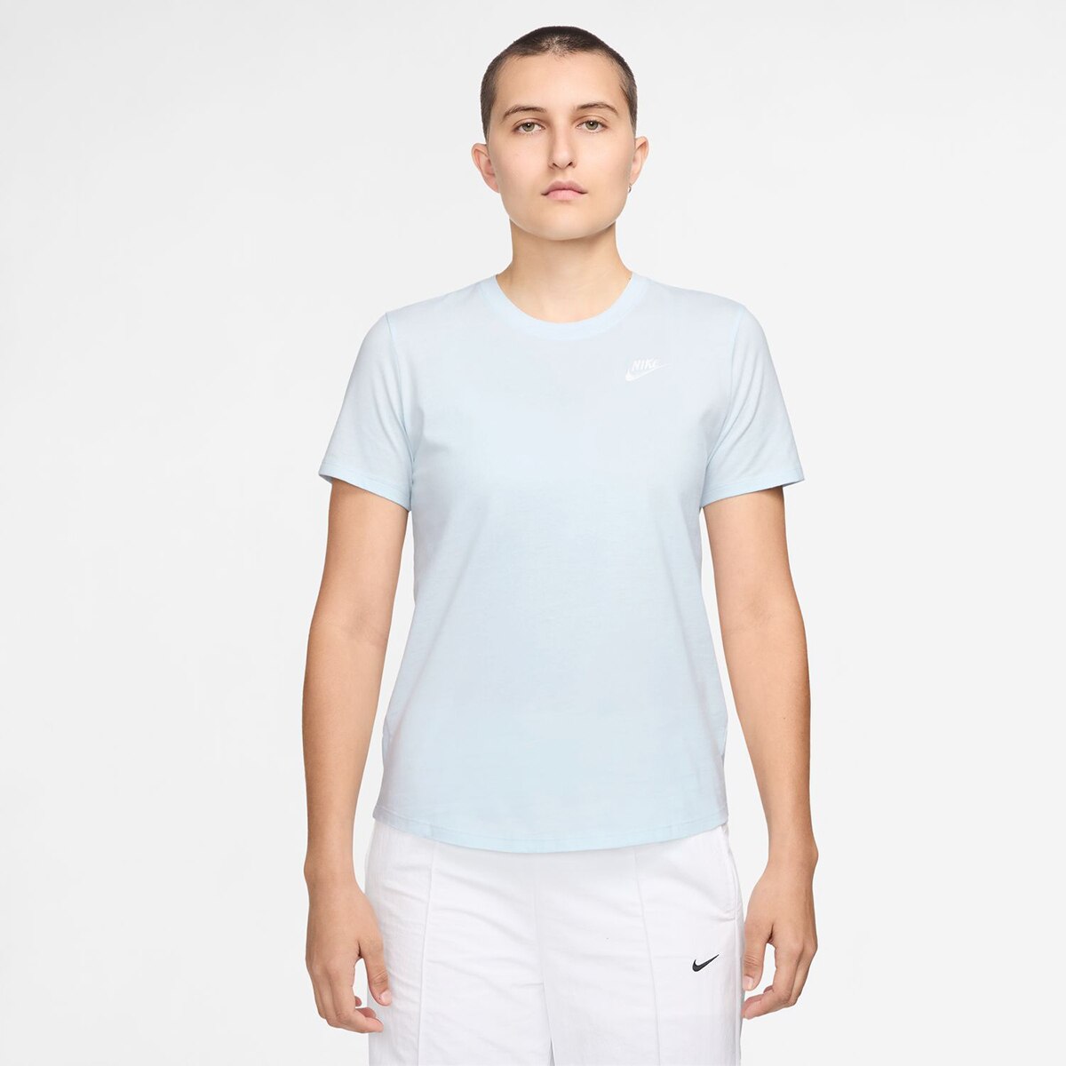 T-shirt de Mulher Sportswear Club Essentials Azul-1