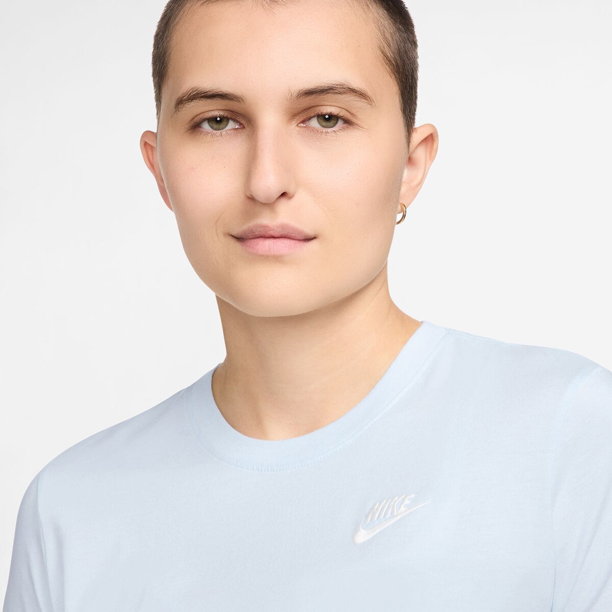 T-shirt de Mulher Sportswear Club Essentials Azul-3