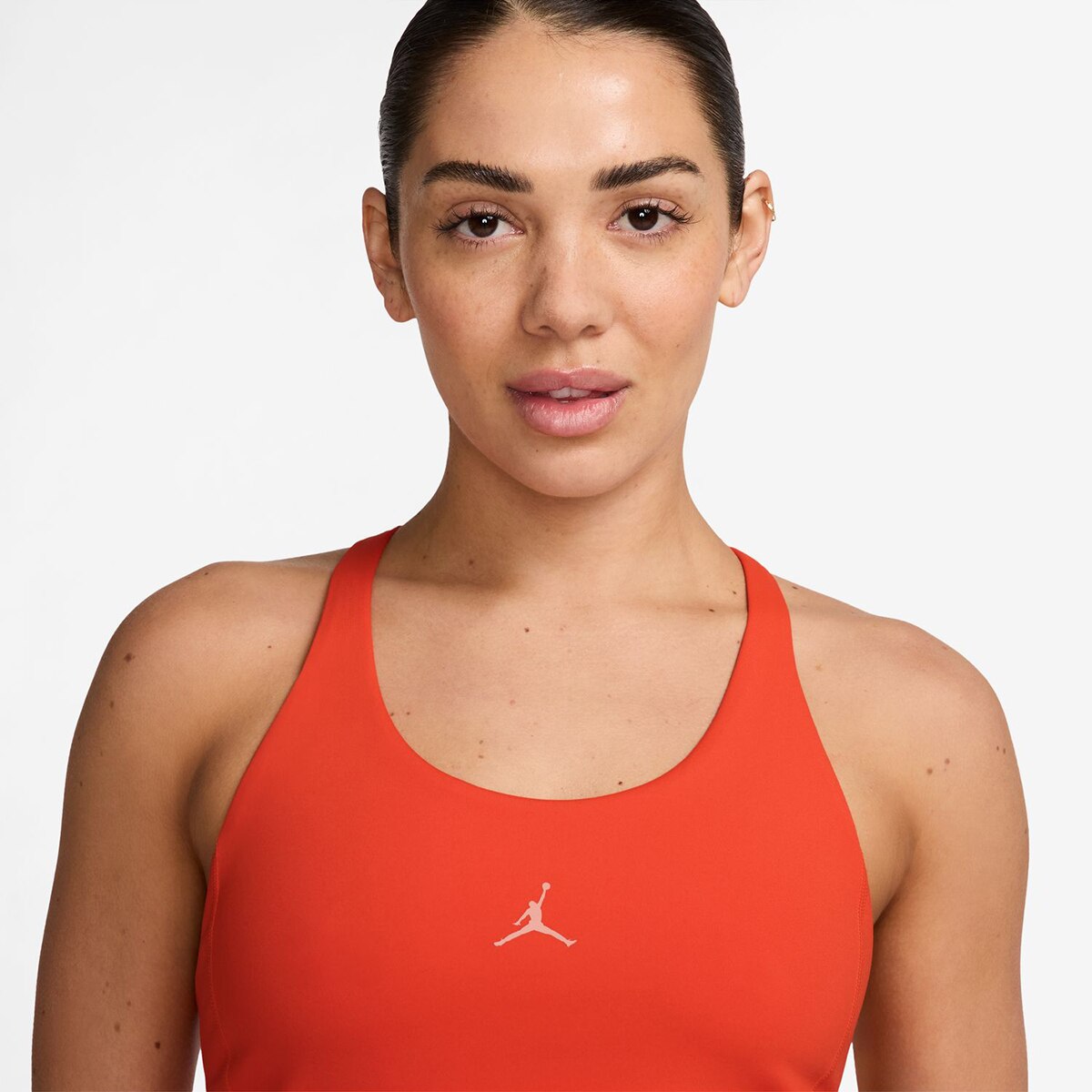 T-shirt Desportiva de Mulher Laranja-3
