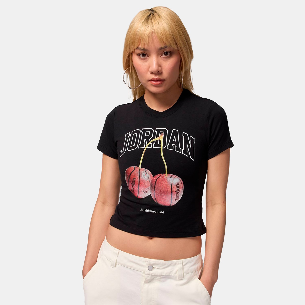 T-shirt de Mulher Brooklyn Preto-1