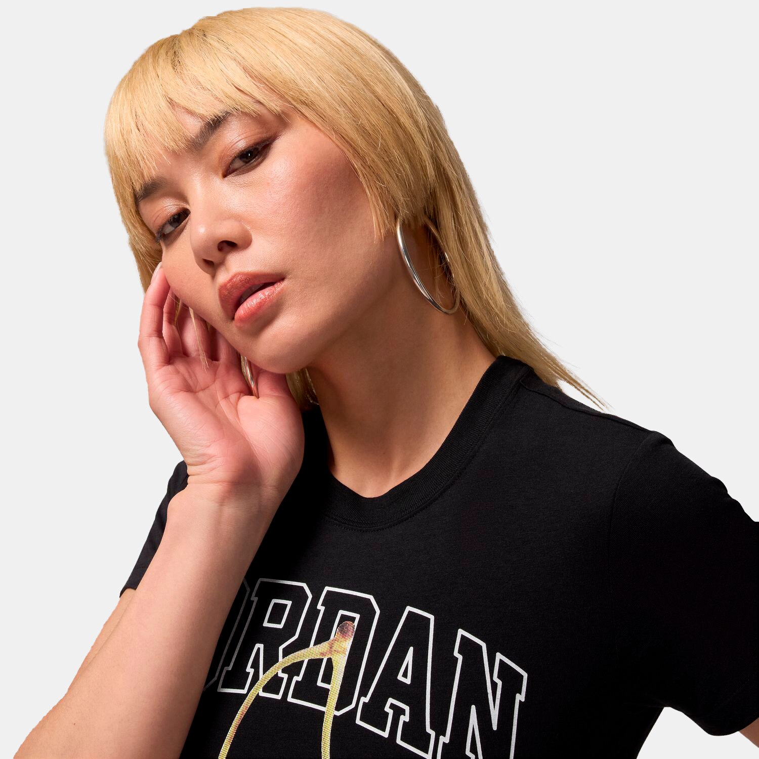 T-shirt de Mulher Brooklyn Preto-3