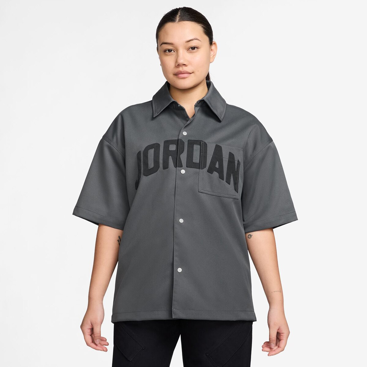 T-shirt de Mulher Flight Preto-1