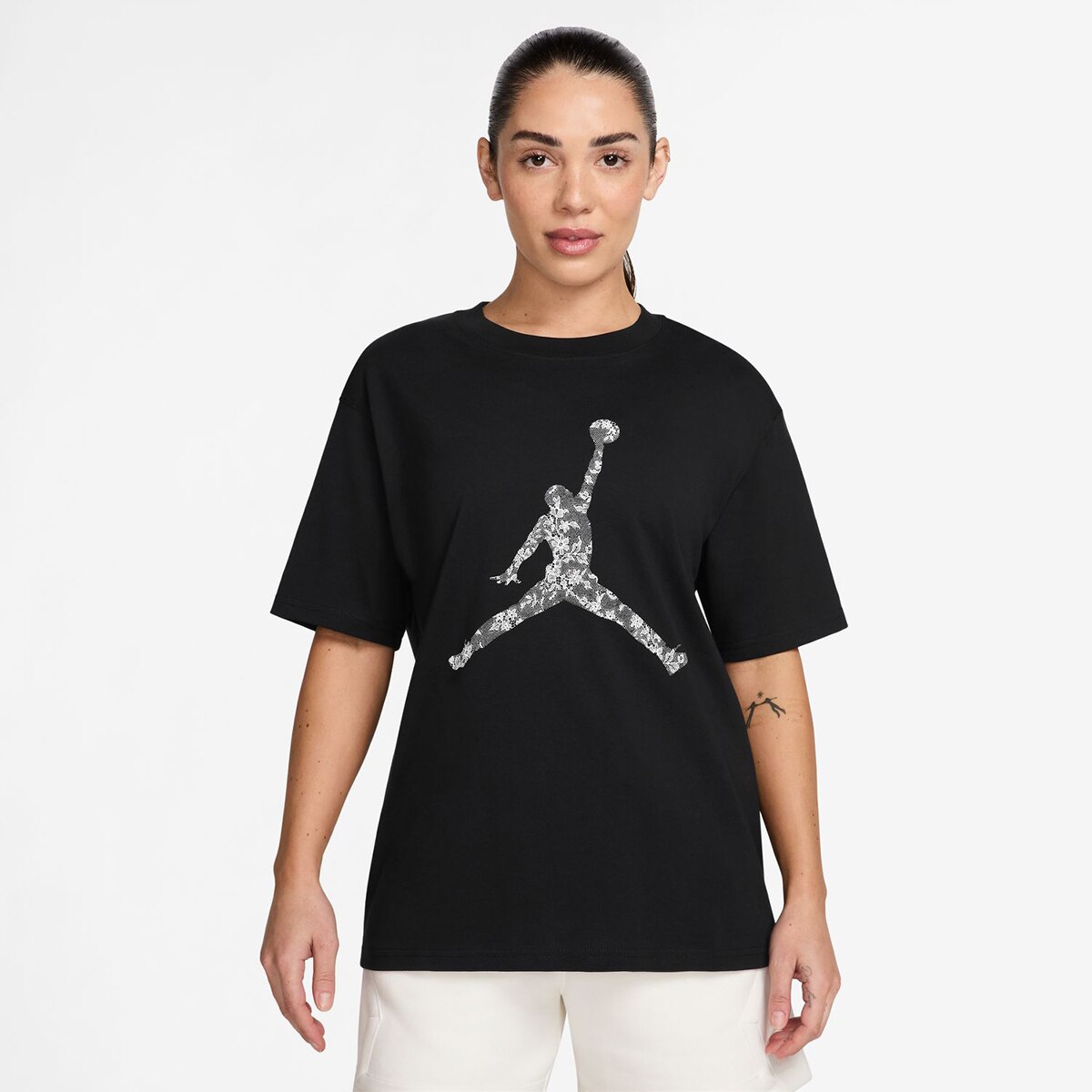 T-shirt de Mulher Brooklyn Preto-1